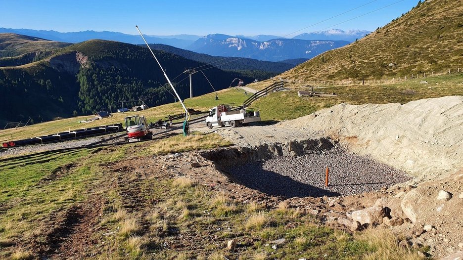 Alpin Geologie: Renovation of water springs and construction of a new drinking water pipeline 