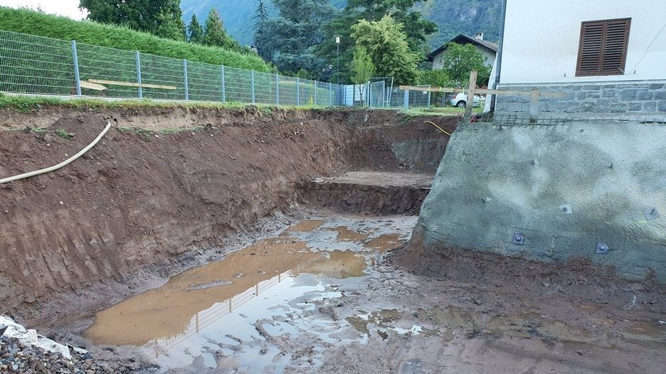 Alpin Geologie: Ampliamento di una casa abitativa