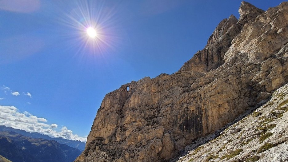 Alpin Geologie: Errichtung von Klettersteigen