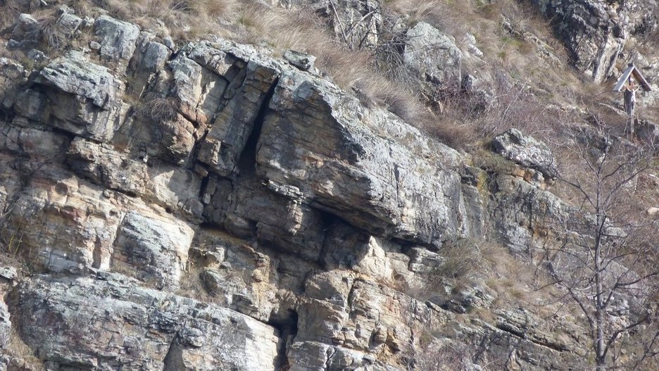 Alpin Geologie: Danger zone St. Ägidius