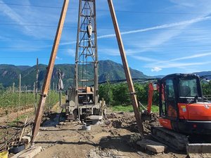 Tiefbrunnen - Wasserableitung für landwirtschaftliche Bewässerung