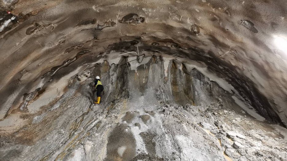 Alpin Geologie: Bau der Umfahrung von Kastelbell und Galsaun SS38 Stilfser Joch zwischen ca. km 176,50 und km 179,40