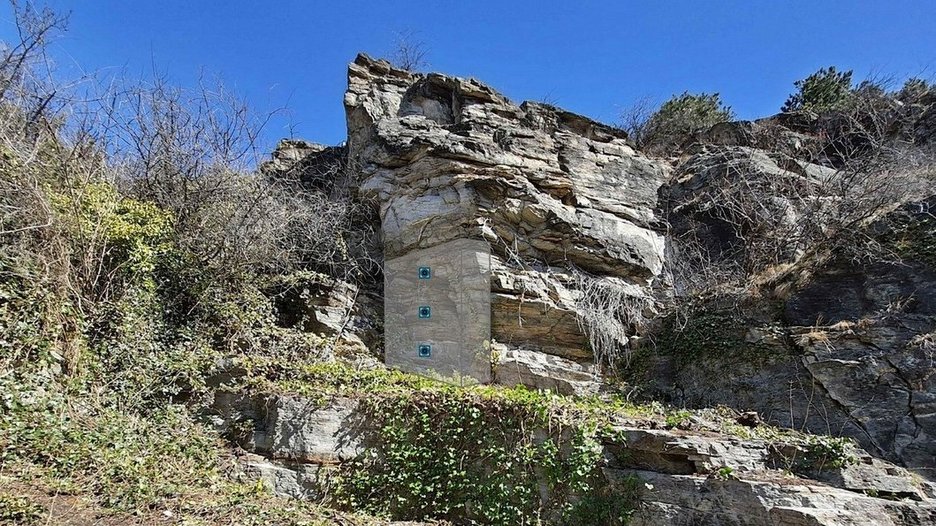 Alpin Geologie: Area di pericolo chiesa di S. Egidio