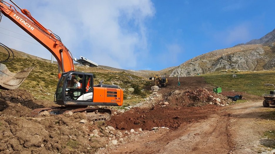 Alpin Geologie: Renovation of water springs and construction of a new drinking water pipeline 