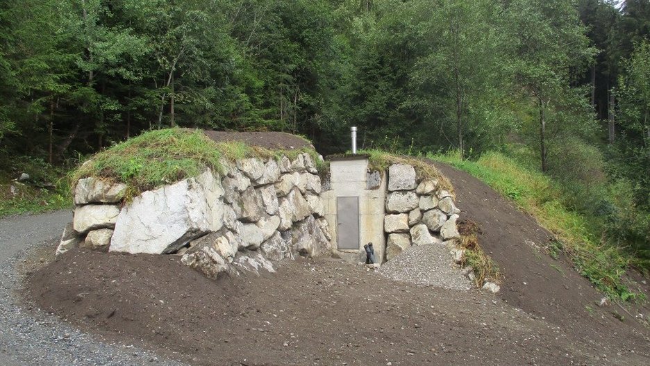 Alpin Geologie: Baubetreuung zur Ausführung der Sicherungsbauten an der Quellstube "Hochspeicher" Mittewald" - Flaggertal 