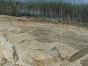 Schottergrube: Erkundung neuer Abbauflächen und Ausarbeitung des Ansuchens zum Abbau