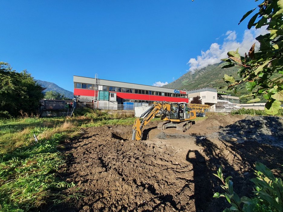 Alpin Geologie: Ampliamento di un areale aziendale