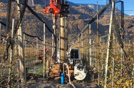 Tiefbrunnen - Wasserableitung für landwirtschaftliche Bewässerung