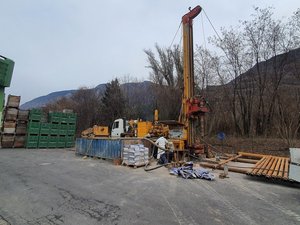 Tiefbrunnen - Wasserableitung für Industriezwecke