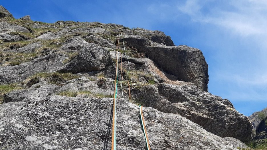 Alpin Geologie: Errichtung von Klettersteigen