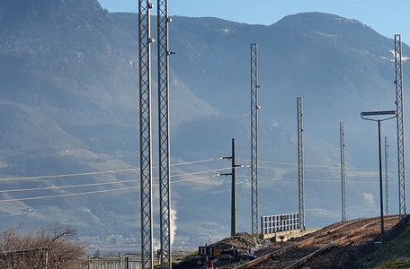 Elektrifizierung der Vinschger Bahn