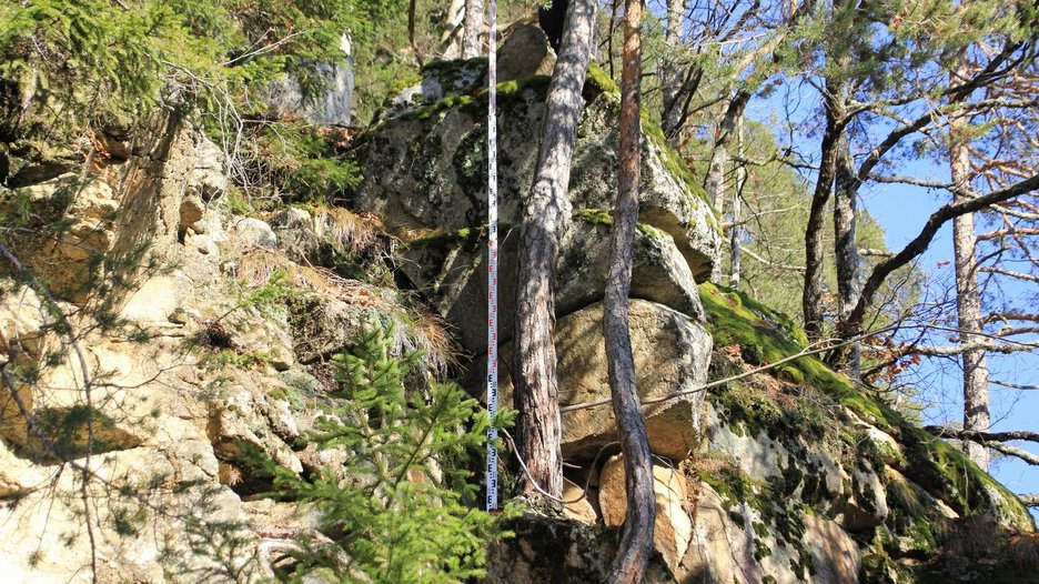 Alpin Geologie: Bau von Steinschlagschutzbauten entlang der Pustertaler Bahnlinie