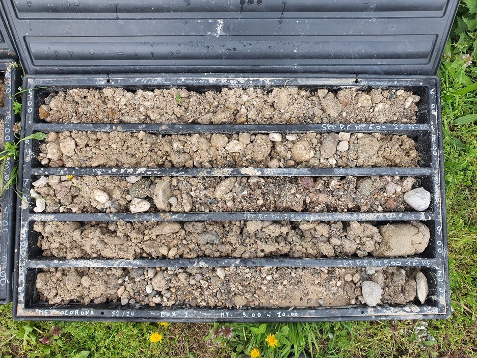 Alpin Geologie: Neubau eines Mehrfamilienhauses
