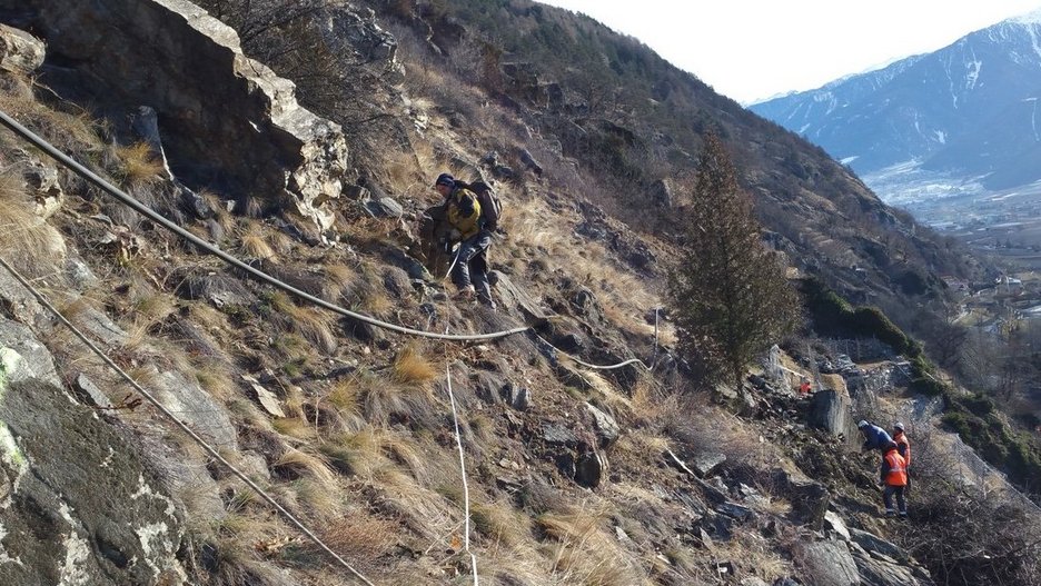 Alpin Geologie: Planung und Bauleitung der Schutzmaßnahmen im Bereich Franziskusviertel