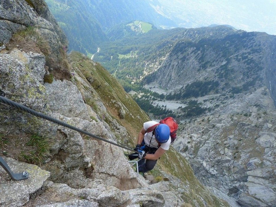 Alpin Geologie: Costruzione di vie ferrate