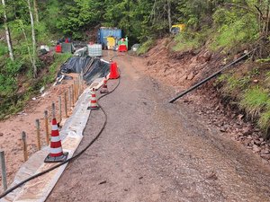 Maßnahmen höchster Dringlichkeit und geologische Bauleitung der Arbeiten zur Wiederherstellung