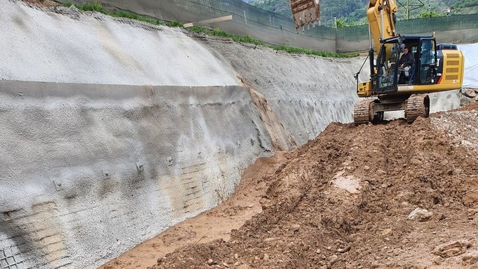 Alpin Geologie: Errichtung eines neuen Betriebsgebäudes