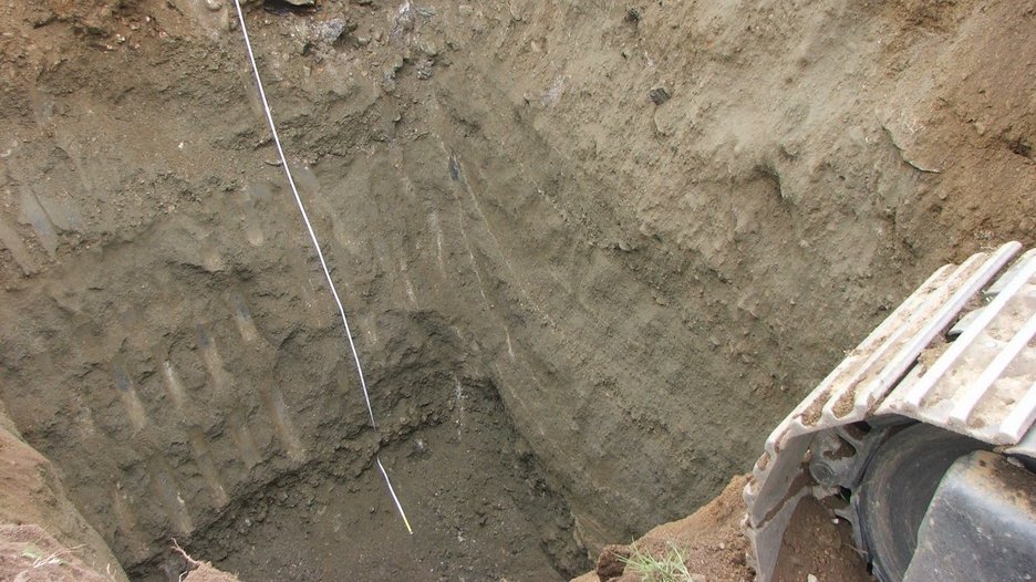 Alpin Geologie: Schottergrube: Erkundung neuer Abbauflächen und Ausarbeitung des Ansuchens zum Abbau