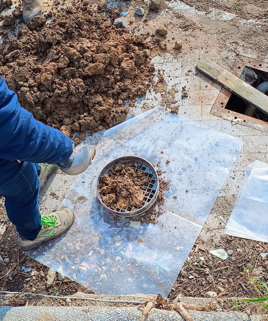 Alpin Geologie: Environmental characterization of the soil on the site of a former petrol station